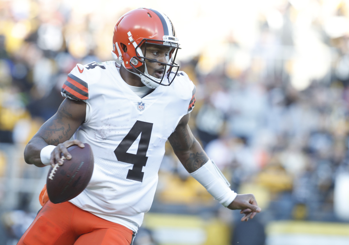 Cleveland Browns quarterback Deshaun Watson